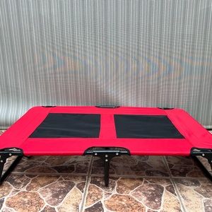 Portable outdoor travel pet dog bed